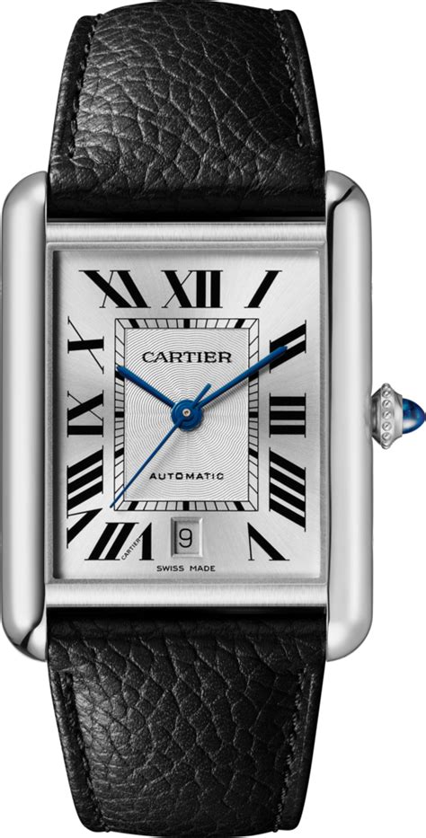 cartier tank automatic movement|extra large cartier tank must.